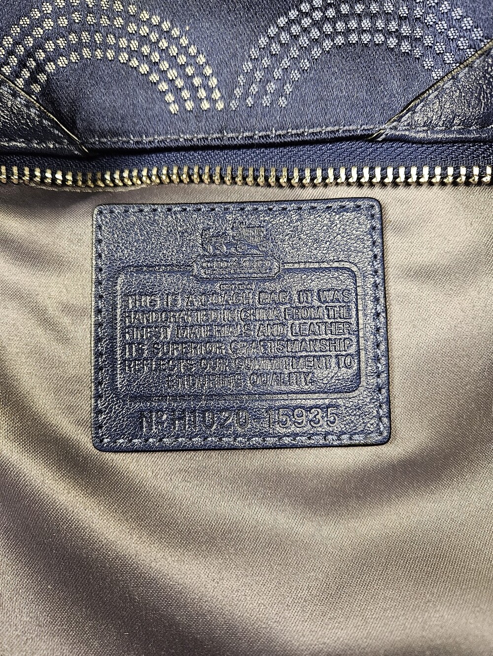 Coach Madison Dotted Op Art Sophia Convertible Bag - Picture 10 of 14